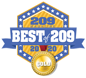 Best of the 209 2020 gold award
