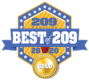 Best of the 209 2020 gold award