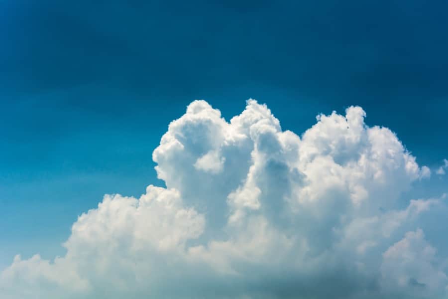 Picture depicting clouds to represent the concept of cloud computing in San Antonio TX